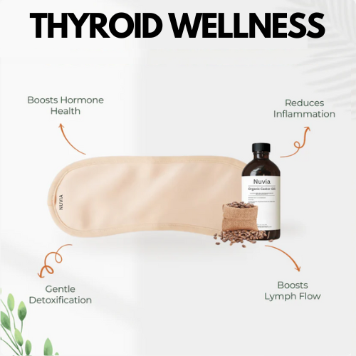 Nuvia™ Thyroid Wellness Kit (Wrap+Castor Oil)