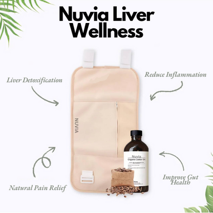 Nuvia™ Liver Wellness Kit (Wrap+Castor Oil)